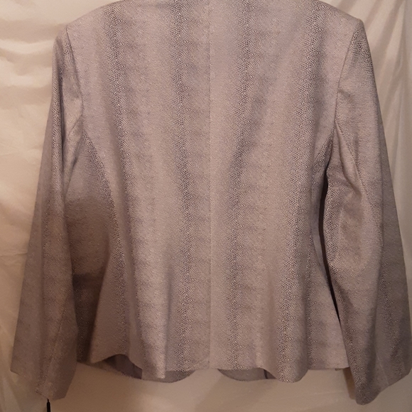 NWT Calvin Klein  22W  Grey Blazer Jacket - Picture 6 of 7